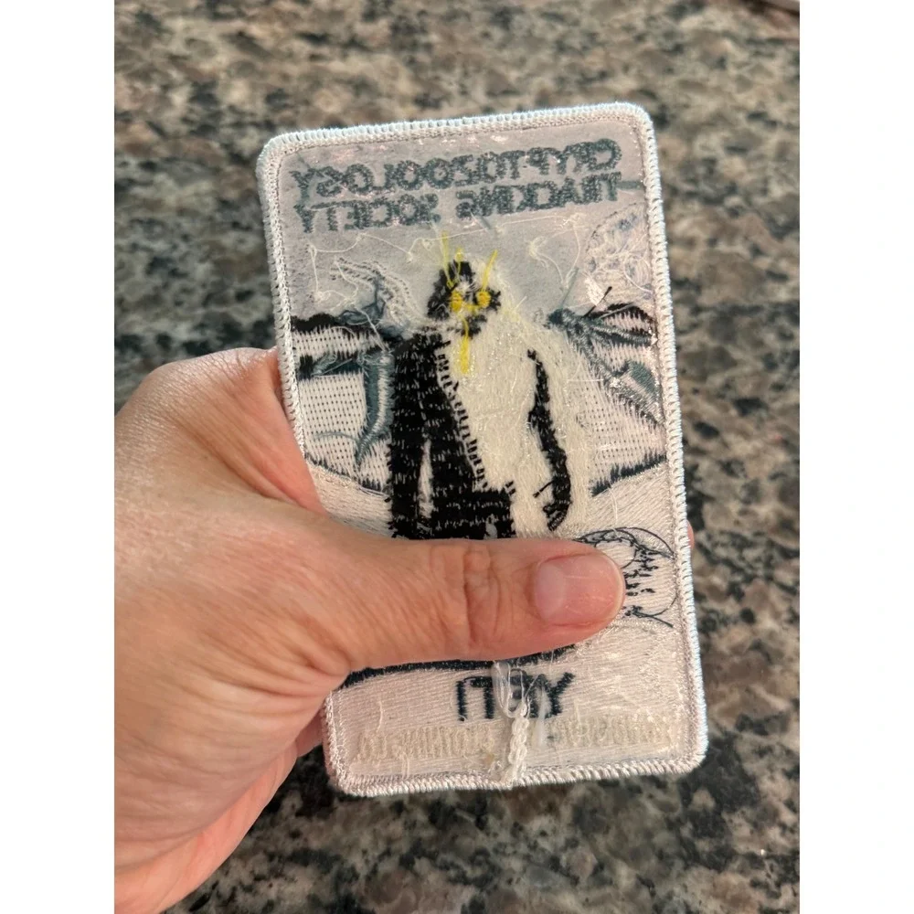 Maiden Voyage Clothing Cryptozoology Tracking Society Yeti Patch Cryptid